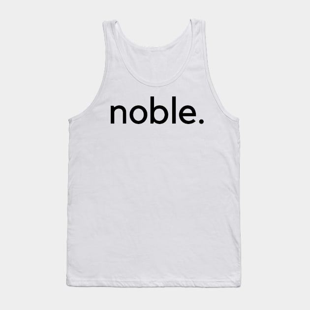 Noble Tank Top by Rev Store